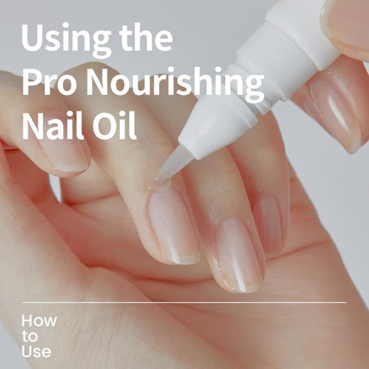Using the Pro Nourishing Nail Oil - ohora sg